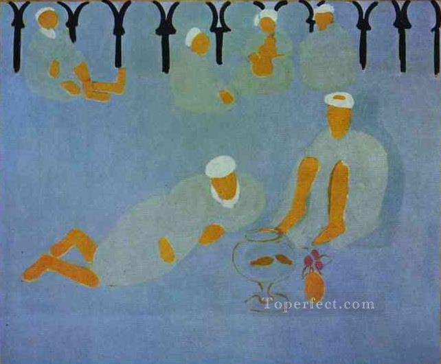 Arab Coffee House abstract fauvism Henri Matisse Oil Paintings
